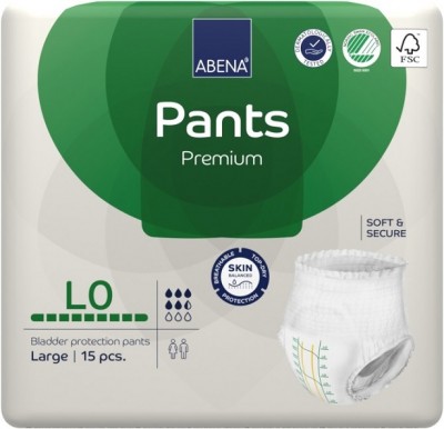 Abena Pants Premium L0 inkontinenční plenkové kalhotky 15 ks