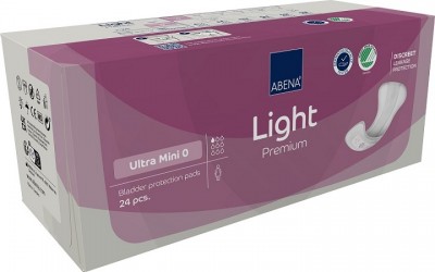 Abena Light Ultra Mini 0 inkontinenční dámské vložky 24 ks