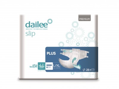 Dailee Slip Premium Plus L/XL, kalhotky zalepovací 28 ks