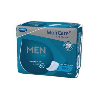MoliCare Men 4 kapky inkontinenční vložky pro muže 14 ks