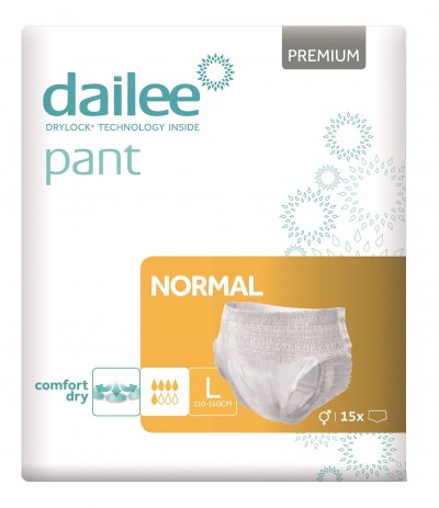 Dailee Pant Premium Normal L, inkontinenční navlékací kalhotky 15 ks