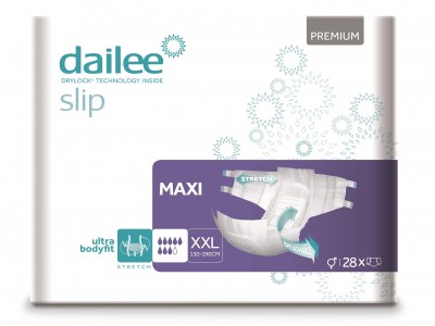 Dailee Slip Premium Maxi XXL, kalhotky zalepovací 28 ks