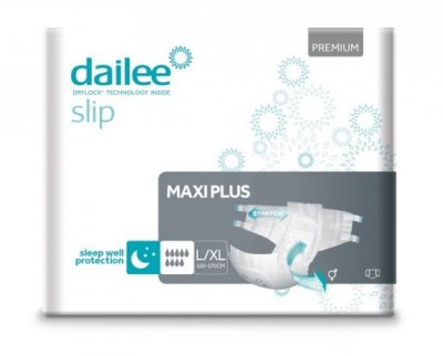Dailee Slip Premium Maxi Plus L/XL inkontinenční zalepovací kalhotky 30 ks