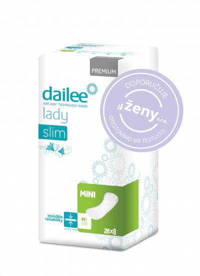 Dailee Lady Premium Slim MINI, vložky pro ženy 28 ks