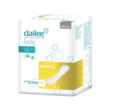 Dailee Lady Premium Slim NORMAL, vložky pro ženy 30 ks