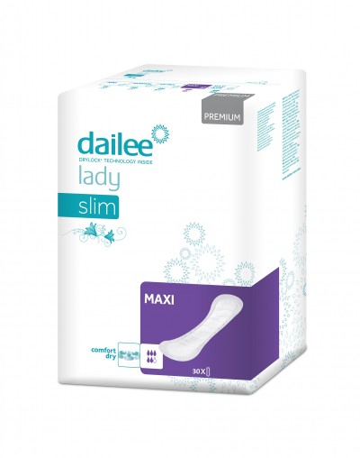 Dailee Lady Premium Slim MAXI, vložky pro ženy 30 ks